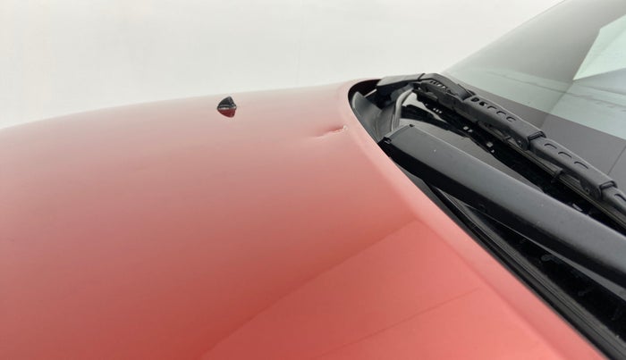 2018 Maruti IGNIS ALPHA 1.2 AMT DUAL TONE, Petrol, Automatic, 38,395 km, Bonnet (hood) - Slightly dented
