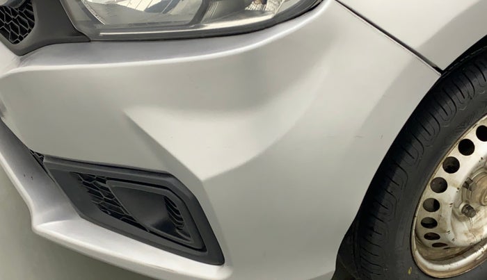 2019 Honda Amaze 1.2L I-VTEC E, Petrol, Manual, 55,725 km, Front bumper - Paint has minor damage