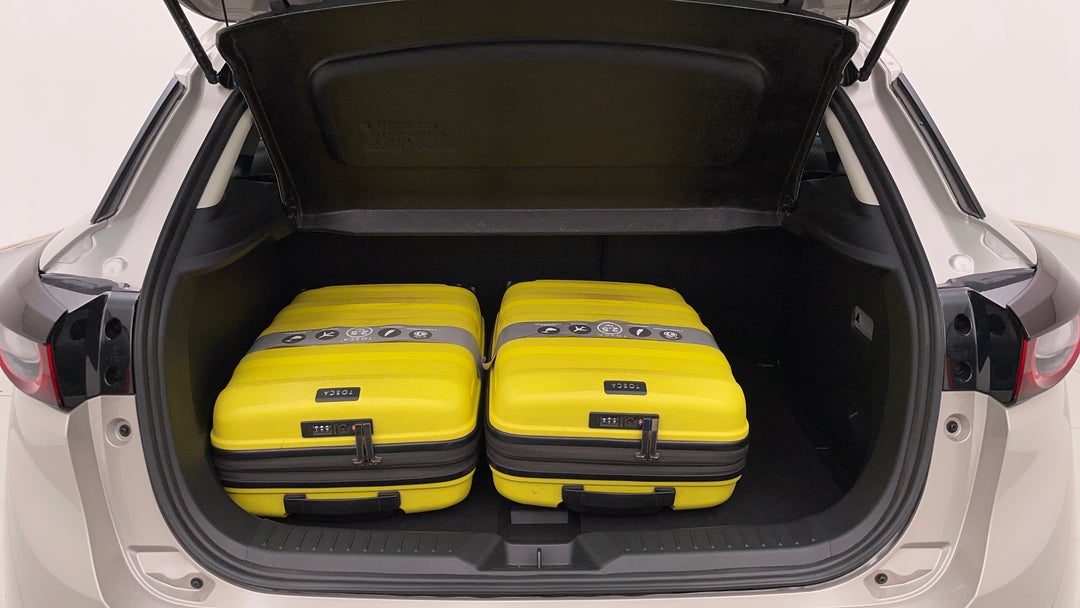 Boot Inside View with Luggage