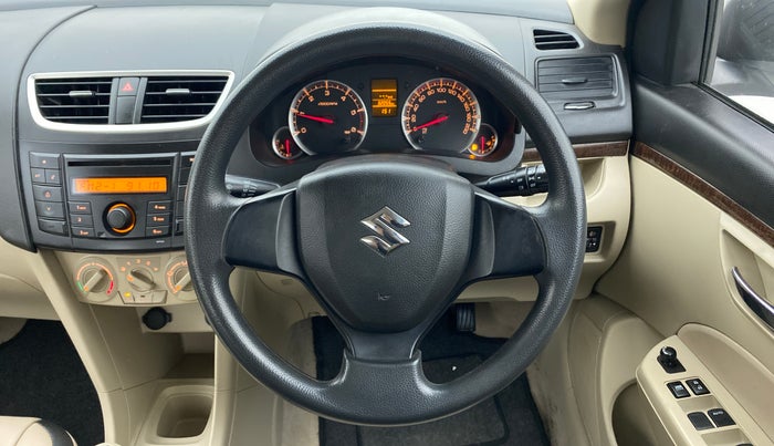 2013 Maruti Swift Dzire VDI, Diesel, Manual, 32,121 km, Steering Wheel Close Up