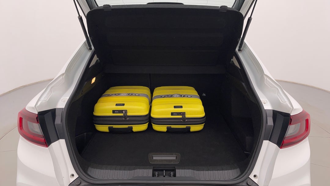 Boot Inside View with Luggage