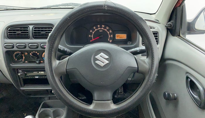 2011 Maruti Alto K10 LXI, Petrol, Manual, 30,430 km, Steering Wheel Close Up