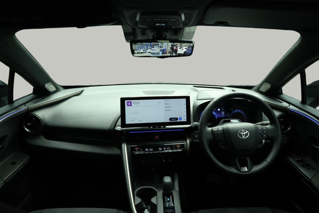 2025 Toyota C-HR Koba Hybrid + 2 Tone, Automatic, 7436 km, Dashboard View