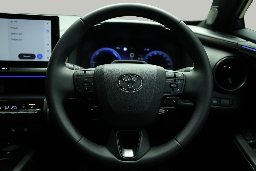 2025 Toyota C-HR Koba Hybrid + 2 Tone, Automatic, 7436 km, Steering Wheel Close-up