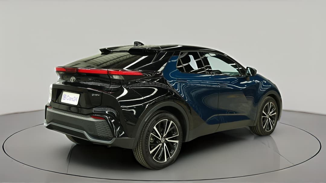 2025 Toyota C-HR Koba Hybrid + 2 Tone, Automatic, 7436 km, Right Back Diagonal (45- Degree) View