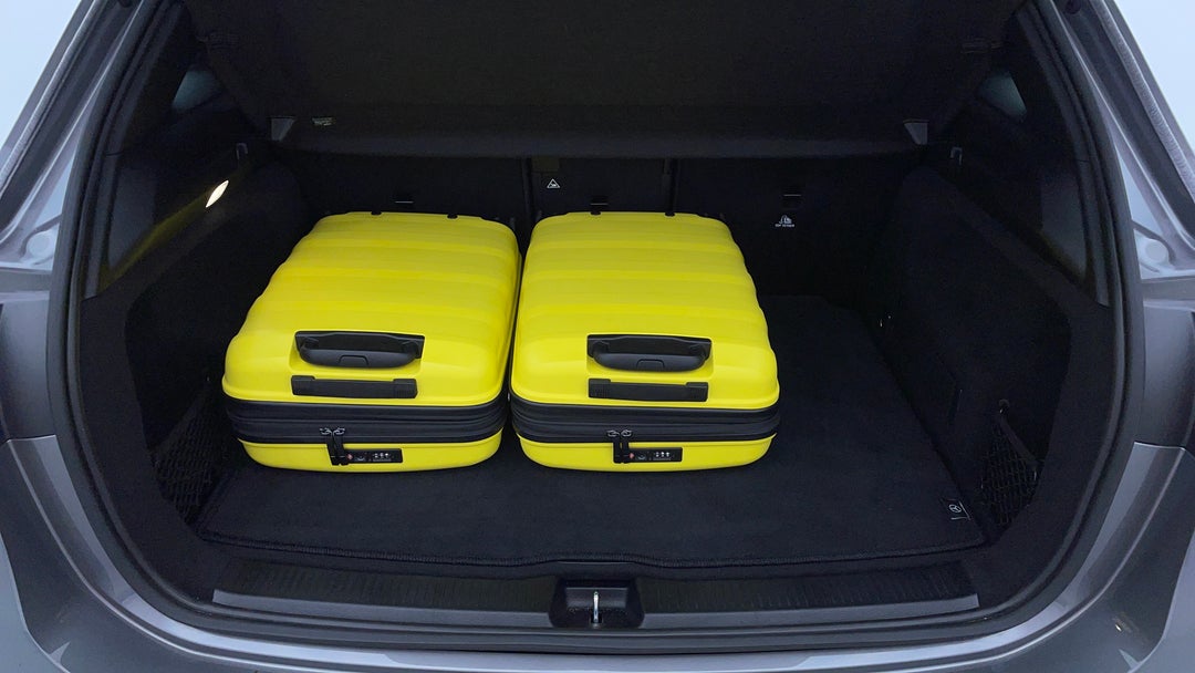 Boot Inside View with Luggage