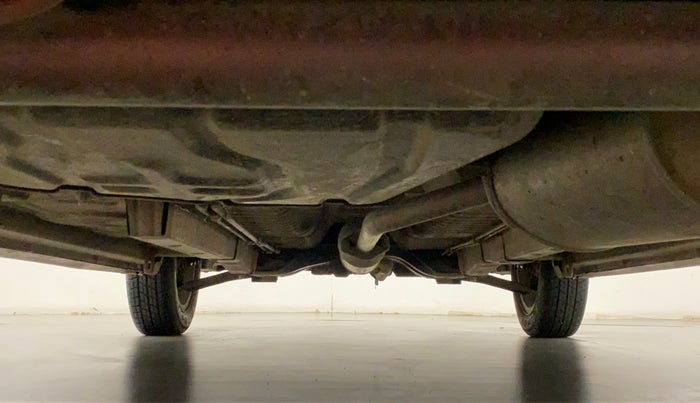 2017 Maruti Wagon R 1.0 VXI + (O) AMT, Petrol, Automatic, 22,338 km, Rear Underbody