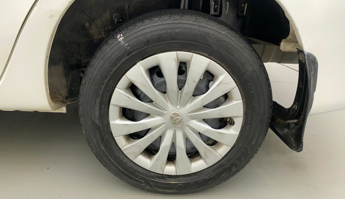 2012 Toyota Etios G, Petrol, Manual, 39,717 km, Left Rear Wheel
