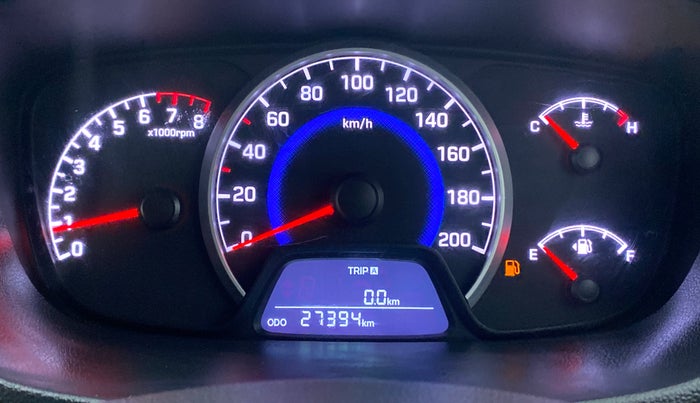 2019 Hyundai Grand i10 SPORTZ 1.2 KAPPA VTVT, Petrol, Manual, 27,451 km, Odometer Image