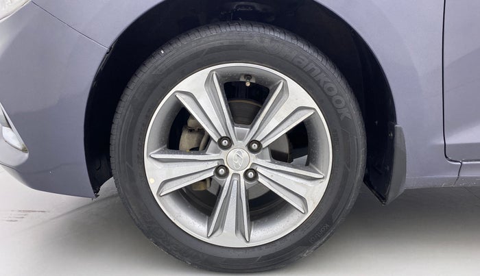 2018 Hyundai Verna 1.6 CRDI SX + AT, Diesel, Automatic, 54,312 km, Left Front Wheel