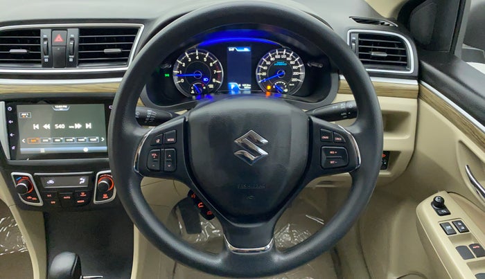 2022 Maruti Ciaz 1.5 ZETA VVT SHVS AT, Petrol, Automatic, 220 km, Steering Wheel Close Up