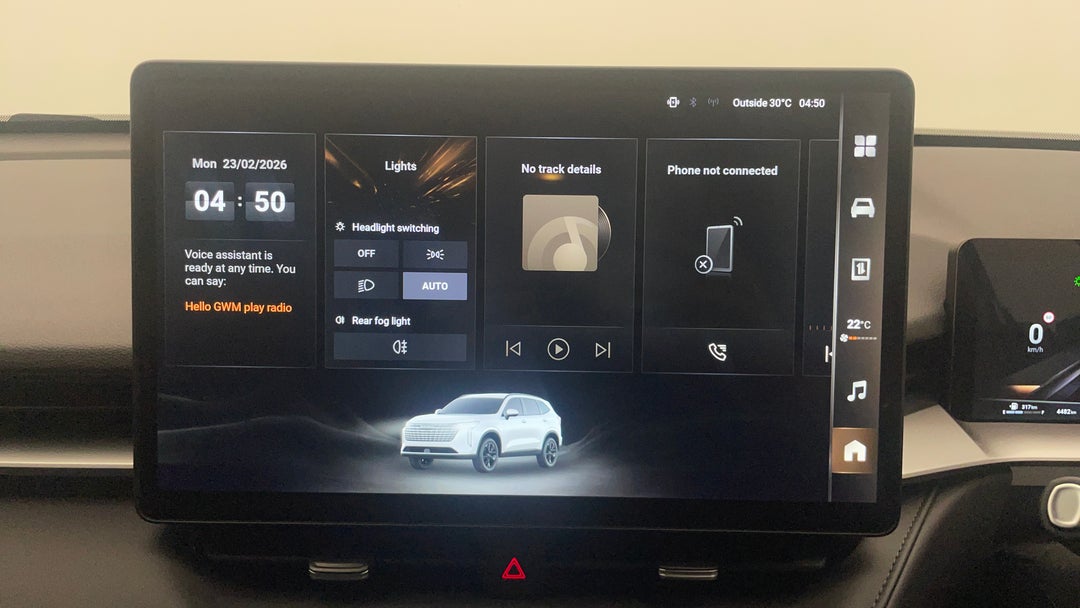 2025 GWM Haval H6 Lux, Automatic, 4482 km, Infotainment System