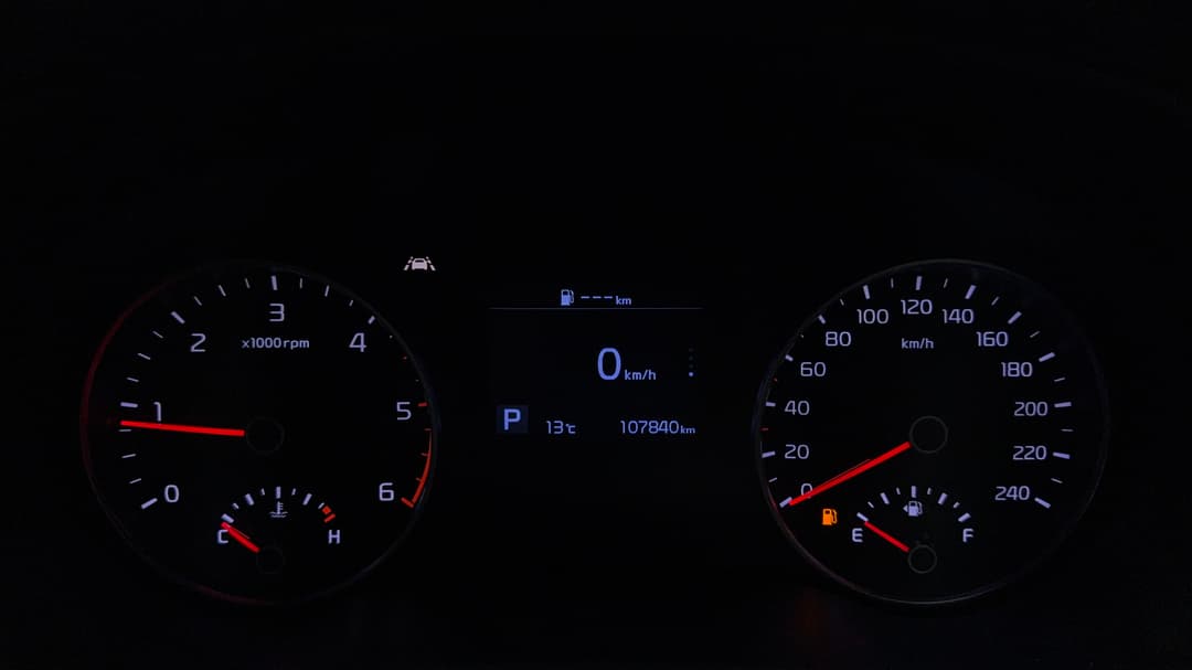 2020 Kia Sportage Sx (AWD), Automatic, 107840 km, Odometer View