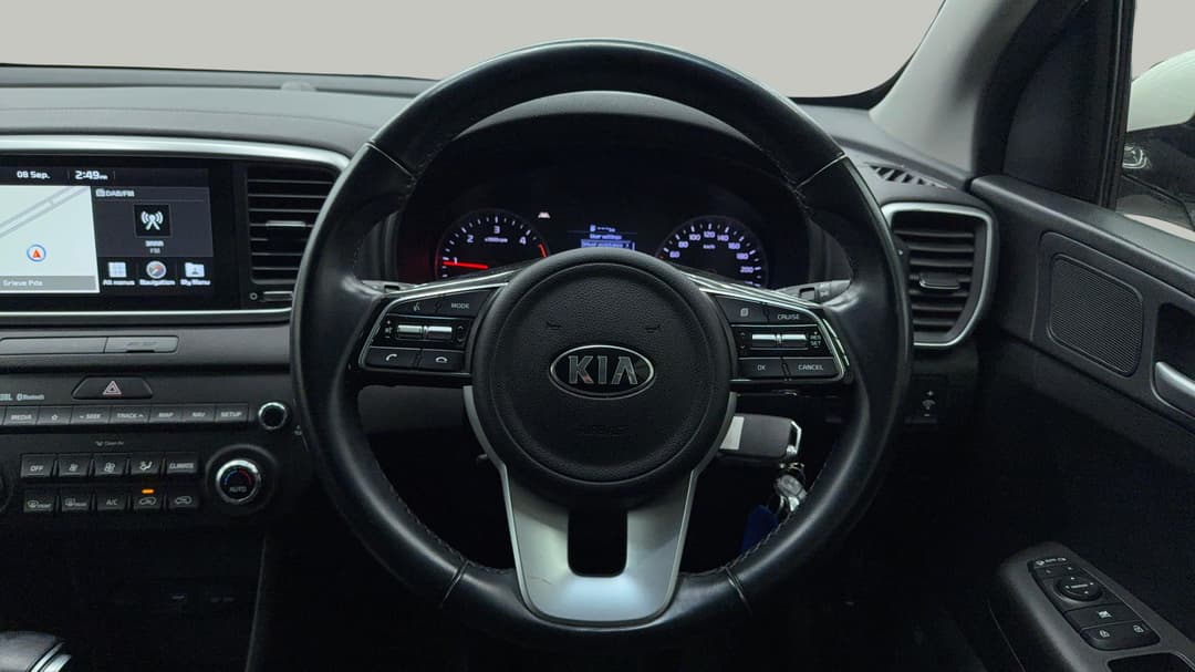 2020 Kia Sportage Sx (AWD), Automatic, 107840 km, Steering Wheel Close-up