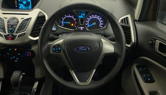 2017 Ford Ecosport TITANIUM + 1.5L PETROL AT, Petrol, Automatic, 22,256 km, Steering Wheel Close Up