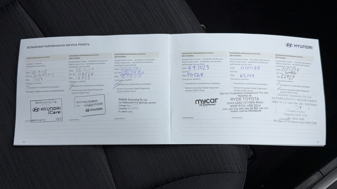 2018 Hyundai Accent Sport, Automatic, 71026 km, Service History