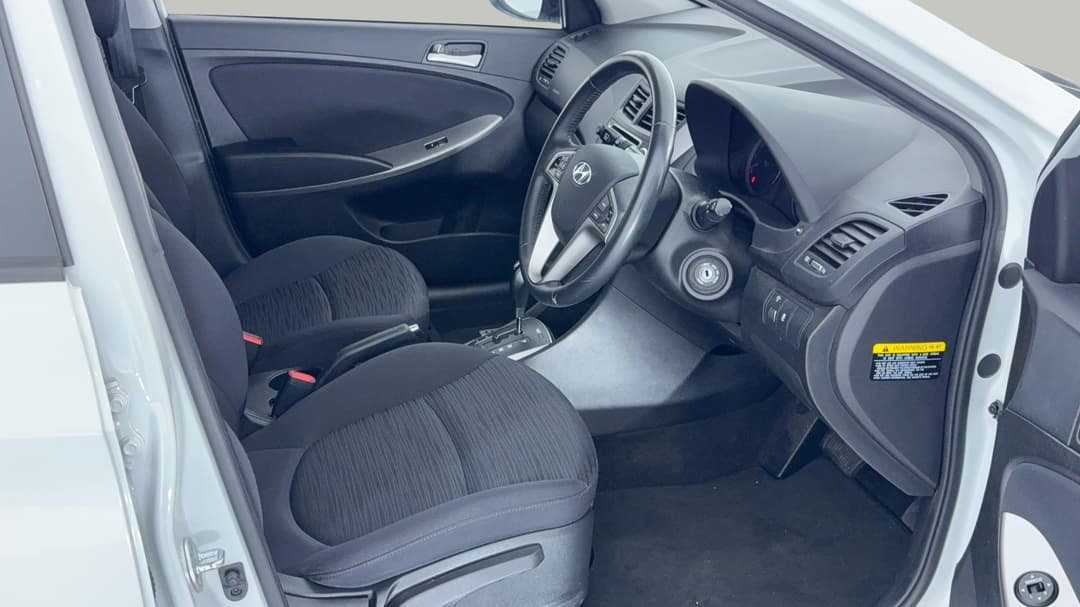 2018 Hyundai Accent Sport, Automatic, 71026 km, Right Side Front Door Cabin View