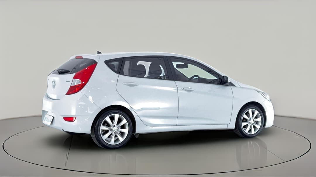 2018 Hyundai Accent Sport, Automatic, 71026 km, Right Back Diagonal (45- Degree) View