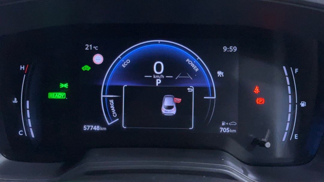 2022 Toyota Corolla Ascent Sport Hybrid, Automatic, 57748 km, Odometer View