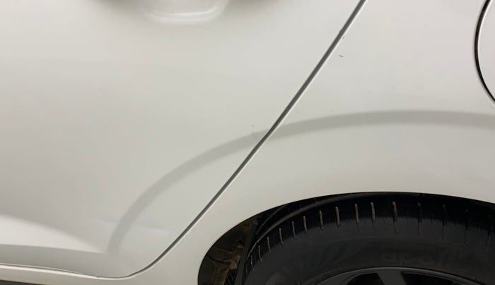 2019 Hyundai GRAND I10 NIOS SPORTZ AMT 1.2 KAPPA VTVT, Petrol, Automatic, 35,148 km, Left quarter panel - Minor scratches