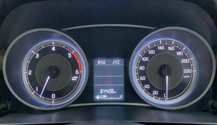 2019 Maruti Dzire ZDI Plus, Diesel, Manual, 64,732 km, Odometer Image