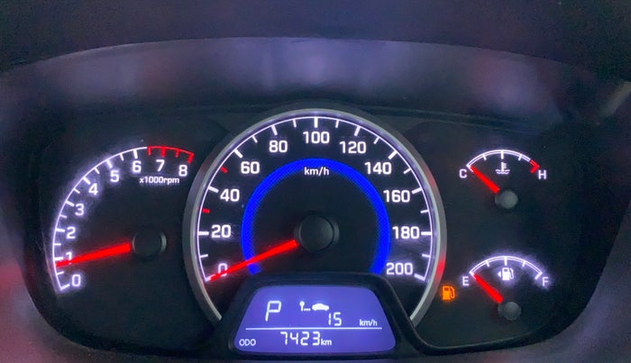 2018 Hyundai Grand i10 Magna 1.2 AT  VTVT, Petrol, Automatic, 7,477 km, Odometer Image
