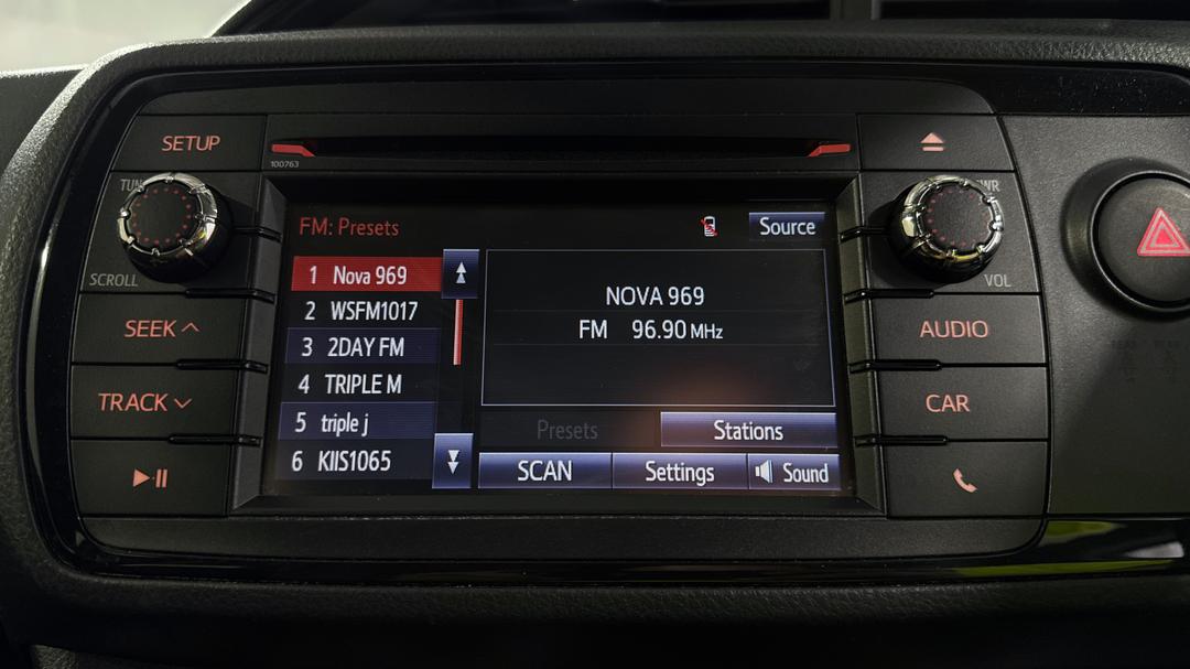 2018 Toyota Yaris Ascent, Automatic, 173441 km, Infotainment System