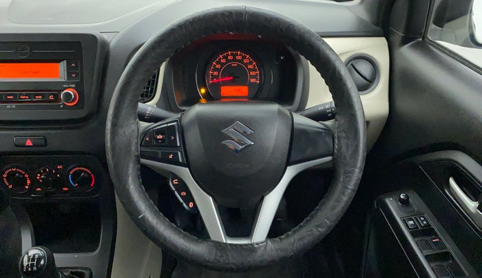 2019 Maruti New Wagon-R VXI 1.2L, Petrol, Manual, 13,644 km, Steering Wheel Close Up