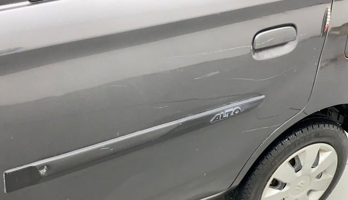 2017 Maruti Alto K10 VXI OPT, Petrol, Manual, 20,409 km, Rear left door - Slightly dented