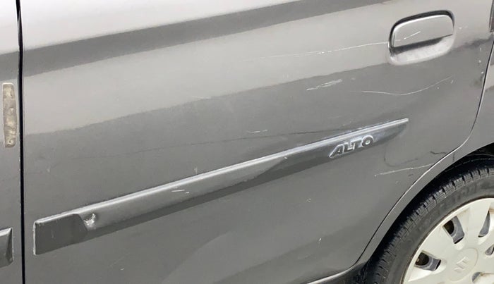 2017 Maruti Alto K10 VXI OPT, Petrol, Manual, 20,409 km, Rear left door - Minor scratches
