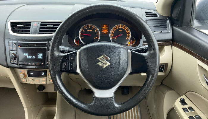 2012 Maruti Swift Dzire ZXI 1.2 BS IV, Petrol, Manual, 53,384 km, Steering Wheel Close Up