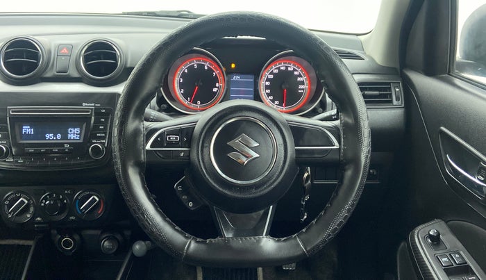 2019 Maruti Swift VXI D, Petrol, Manual, 19,136 km, Steering Wheel Close Up