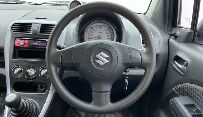 2013 Maruti Ritz VXI, Petrol, Manual, 66,515 km, Steering Wheel Close Up