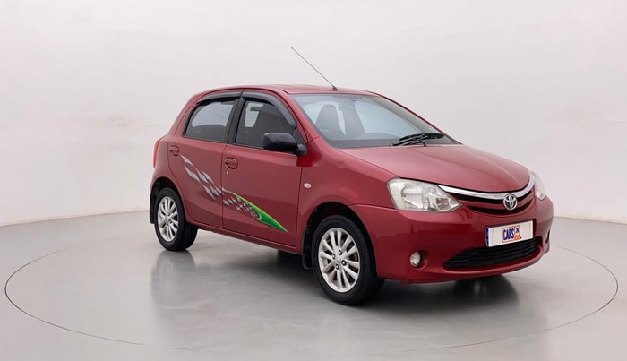 2011 Toyota Etios Liva V, Petrol, Manual, 79,431 km, Right Front Diagonal