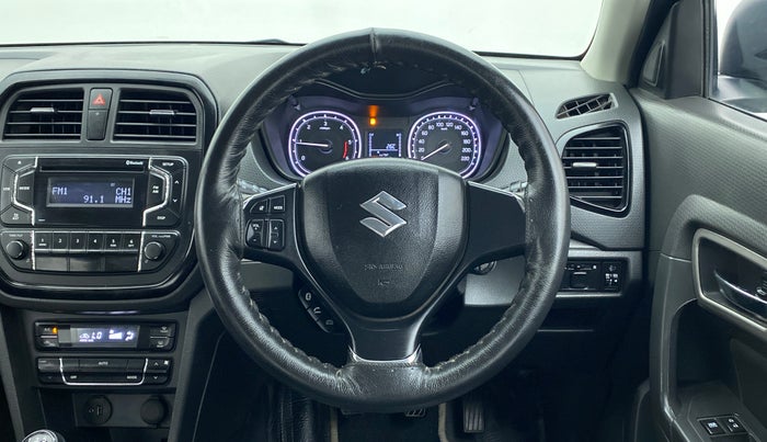 2018 Maruti Vitara Brezza ZDI, Diesel, Manual, 39,396 km, Steering Wheel Close Up