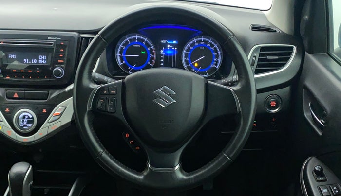 2017 Maruti Baleno ZETA CVT PETROL 1.2, Petrol, Automatic, 14,568 km, Steering Wheel Close Up