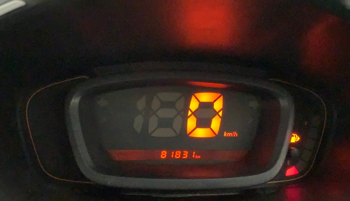 2017 Renault Kwid RXL 1.0, Petrol, Manual, 81,831 km, Odometer Image