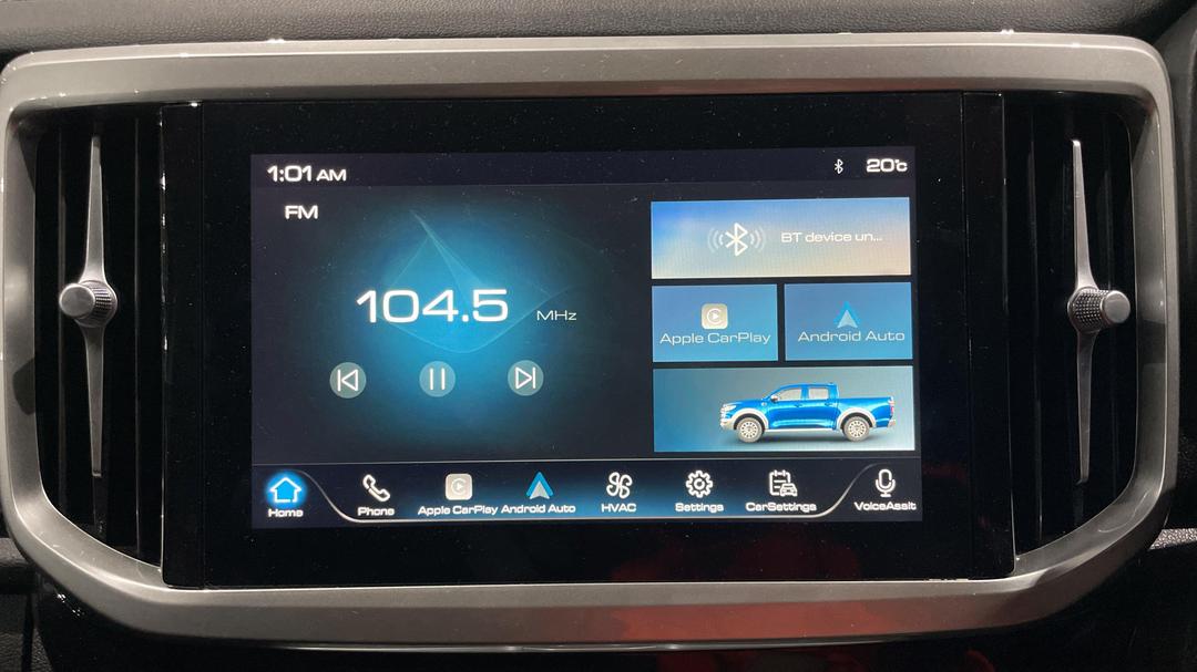 2022 GWM Ute Cannon-X (4x4), Automatic, 40071 km, Infotainment System