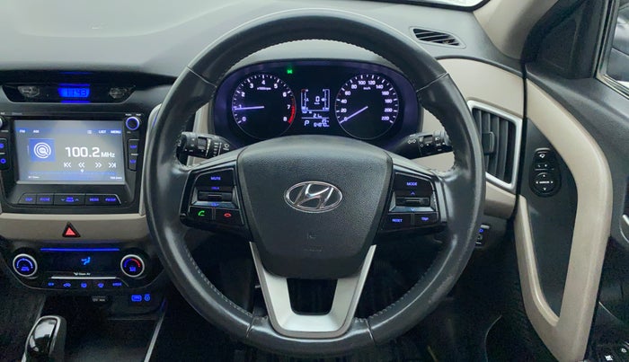 2017 Hyundai Creta 1.6 SX PLUS AUTO PETROL, Petrol, Automatic, 64,969 km, Steering Wheel Close Up