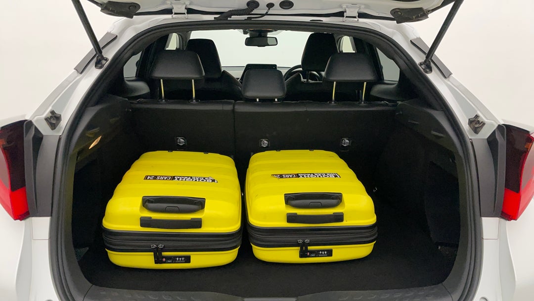 Boot Inside View with Luggage