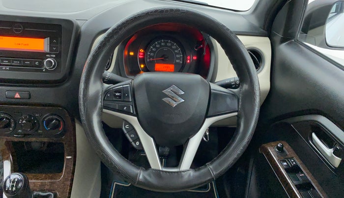 2019 Maruti New Wagon-R VXI 1.2L, Petrol, Manual, 23,734 km, Steering Wheel Close Up