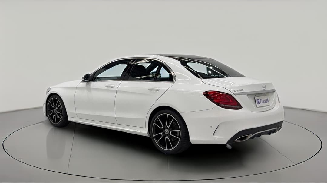 2019 Mercedes-benz C200 Eq (hybrid), Automatic, 55381 km, Left Back Diagonal (45- Degree) View