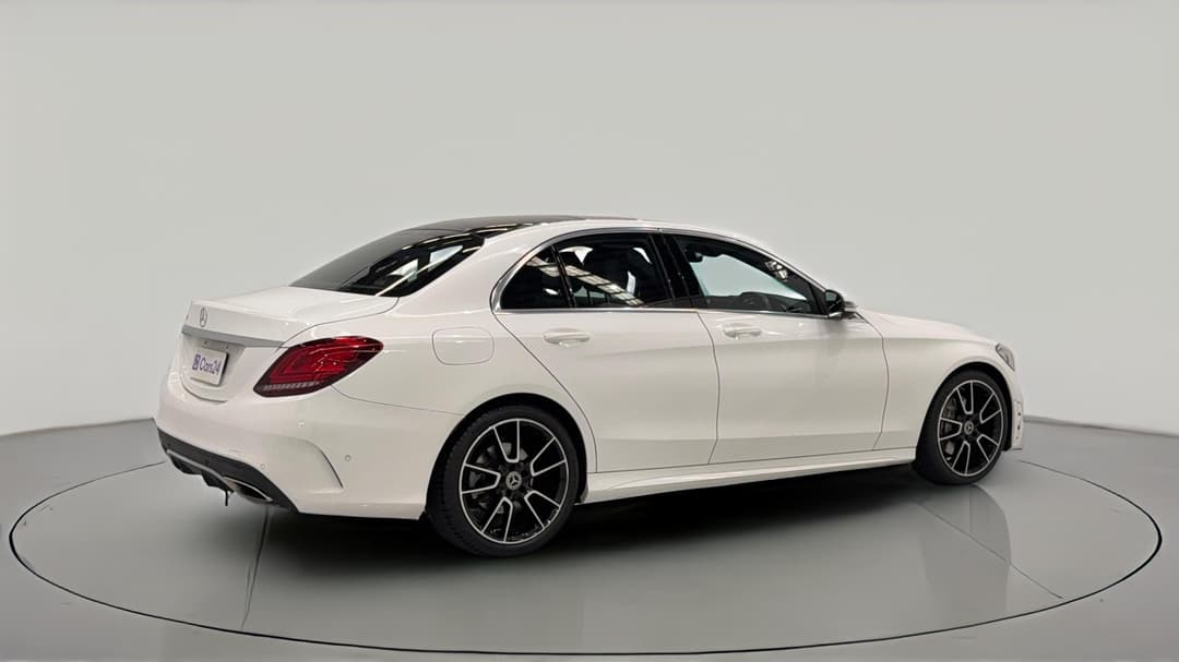 2019 Mercedes-benz C200 Eq (hybrid), Automatic, 55381 km, Right Back Diagonal (45- Degree) View