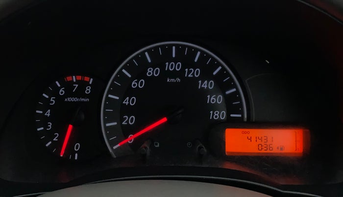 2012 Nissan Micra XV PETROL, Petrol, Manual, 41,431 km, Odometer Image