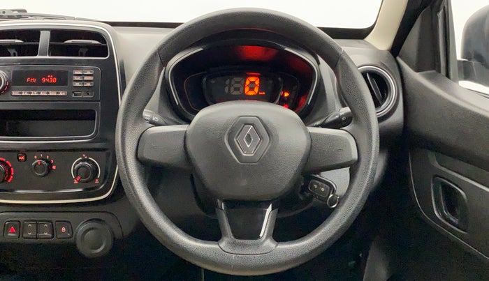 2018 Renault Kwid RXL, Petrol, Manual, 49,341 km, Steering Wheel Close Up
