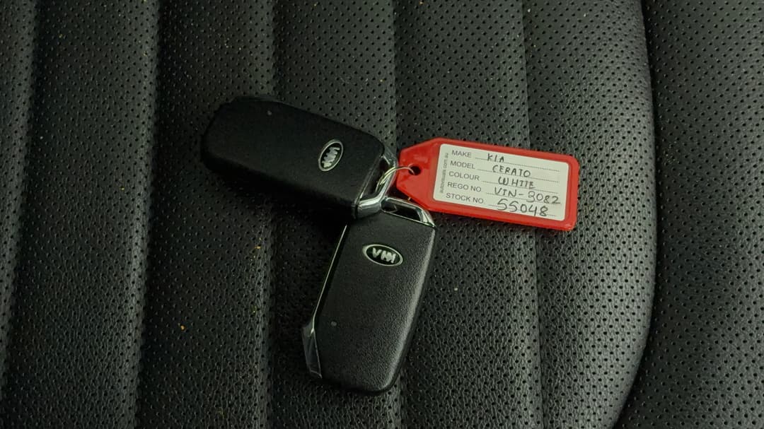 2019 Kia Cerato Gt Safety Pack, Automatic, 89936 km, Key Close-up