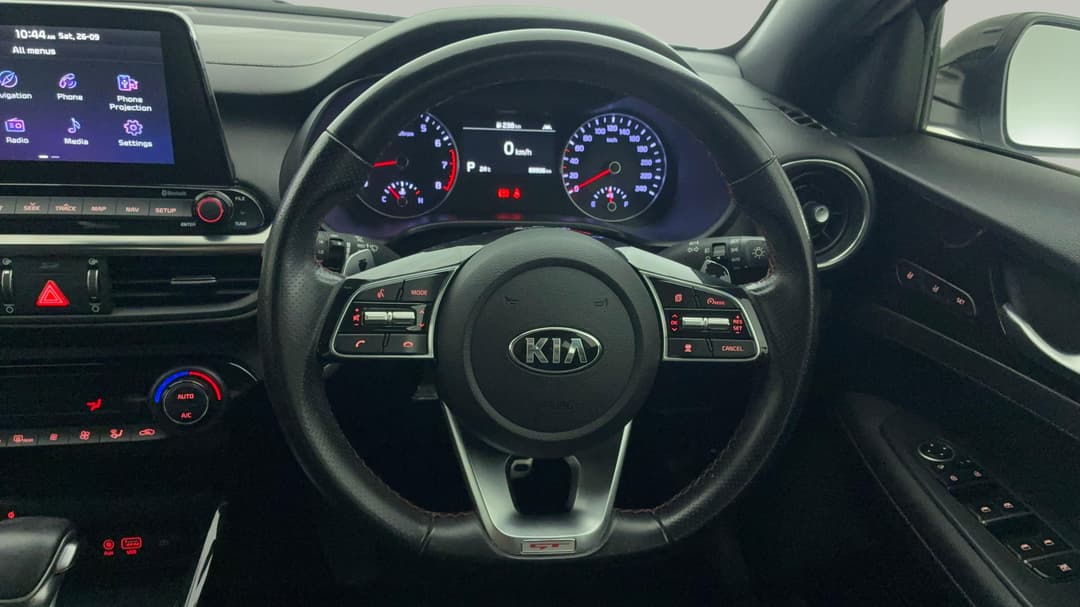 2019 Kia Cerato Gt Safety Pack, Automatic, 89936 km, Steering Wheel Close-up