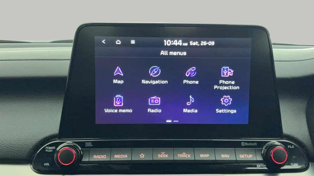 2019 Kia Cerato Gt Safety Pack, Automatic, 89936 km, Infotainment System