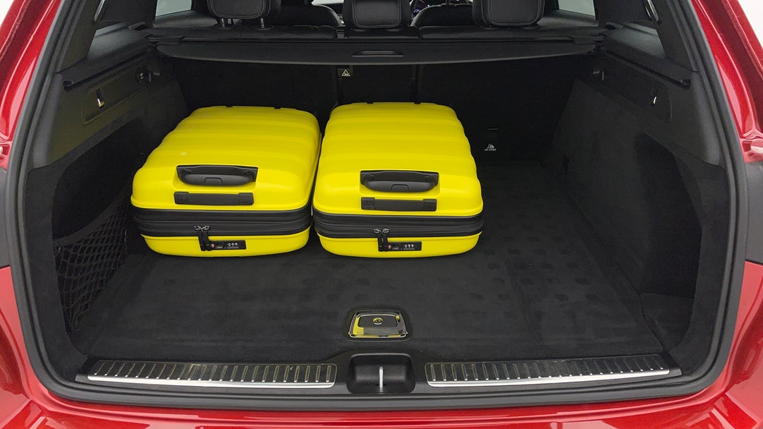 Boot Inside View with Luggage