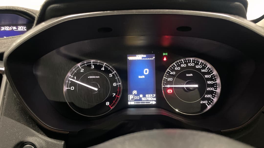 2020 Subaru Impreza 2.0i-l (AWD), Automatic, 50780 km, Odometer View